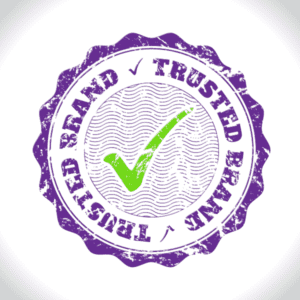 Trusted brand badge